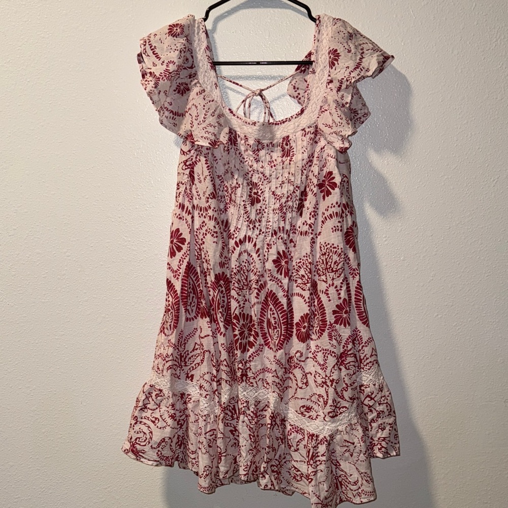 Anthropologie Maeve Babydoll Mini Dress